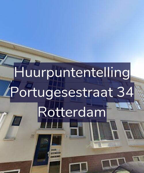 Foto gevel Huurpuntentelling voor Portugesestraat 34, Rotterdam