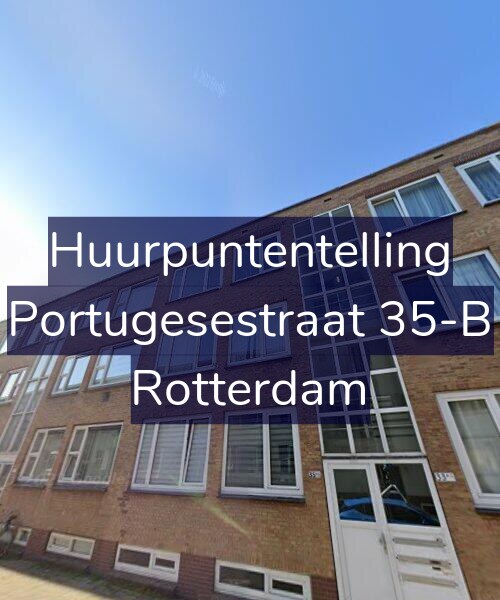 Foto gevel Huurpuntentelling voor Portugesestraat 35-B, Rotterdam