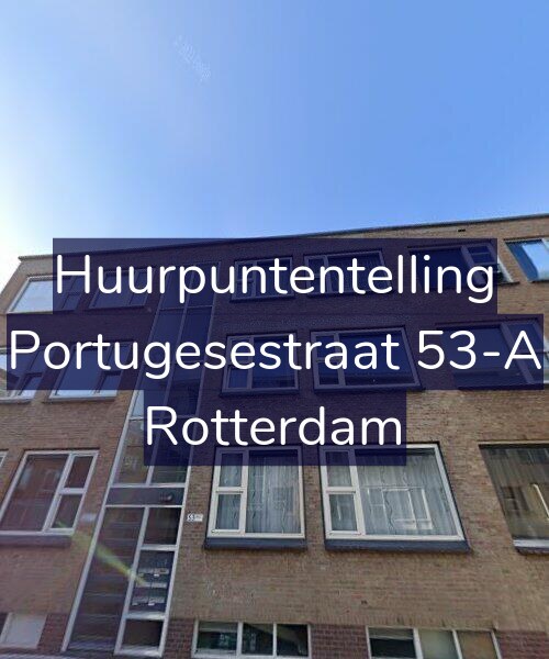 Foto gevel Huurpuntentelling voor Portugesestraat 53-A, Rotterdam