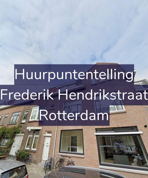 Foto gevel Huurpuntentelling voor Prins Frederik Hendrikstraat 66-B, Rotterdam