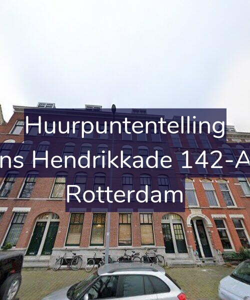Foto gevel Huurpuntentelling voor Prins Hendrikkade 142-A, Rotterdam