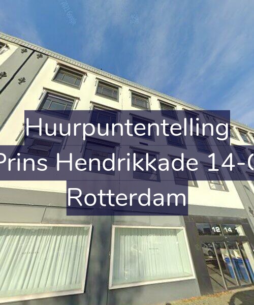 Foto gevel Huurpuntentelling voor Prins Hendrikkade 14-C, Rotterdam