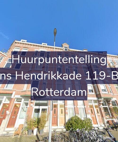 Foto gevel Huurpuntentelling voor Prins Hendrikkade 119-B03, Rotterdam