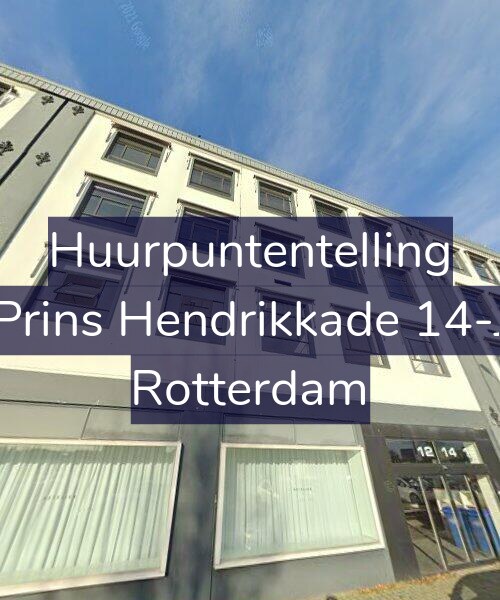 Foto gevel Huurpuntentelling voor Prins Hendrikkade 14-J, Rotterdam