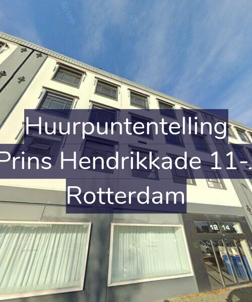 Foto gevel Huurpuntentelling voor Prins Hendrikkade 11-J, Rotterdam