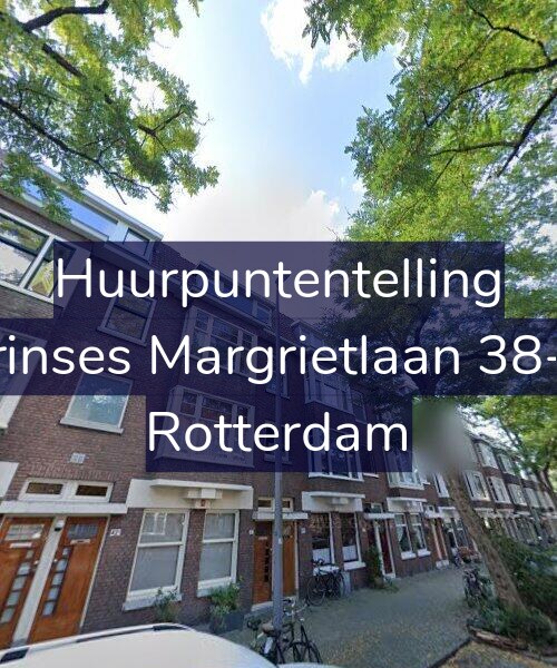 Foto gevel Huurpuntentelling voor Prinses Margrietlaan 38-A, Rotterdam