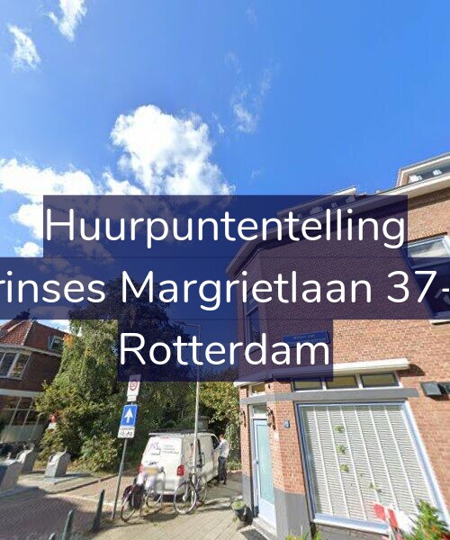 Foto gevel Huurpuntentelling voor Prinses Margrietlaan 37-A, Rotterdam