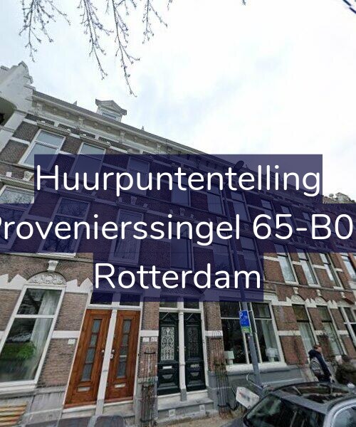 Foto gevel Huurpuntentelling voor Provenierssingel 65-B01, Rotterdam