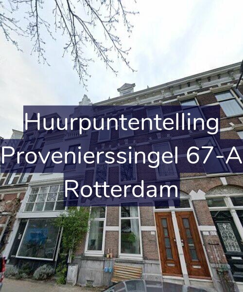 Foto gevel Huurpuntentelling voor Provenierssingel 67-A, Rotterdam