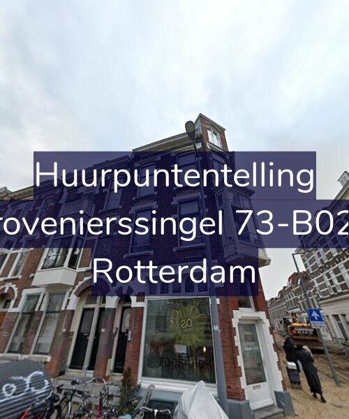 Foto gevel Huurpuntentelling voor Provenierssingel 73-B02A, Rotterdam