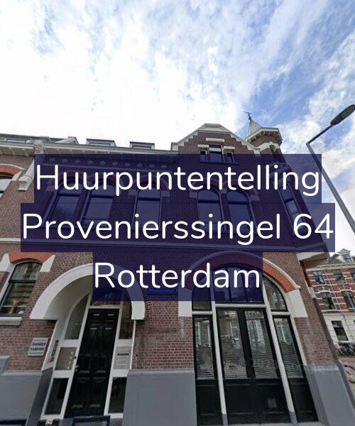 Foto gevel Huurpuntentelling voor Provenierssingel 64, Rotterdam