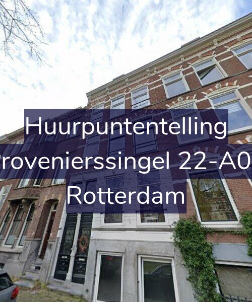 Foto gevel Huurpuntentelling voor Provenierssingel 22-A01, Rotterdam