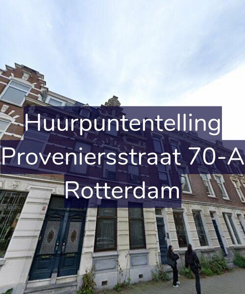 Foto gevel Huurpuntentelling voor Proveniersstraat 70-A, Rotterdam
