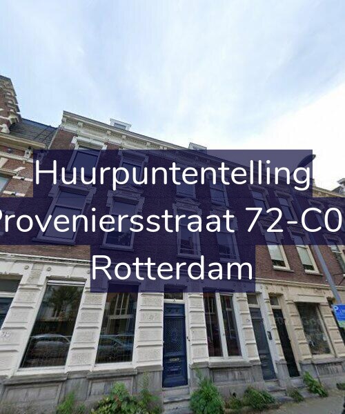 Foto gevel Huurpuntentelling voor Proveniersstraat 72-C01, Rotterdam