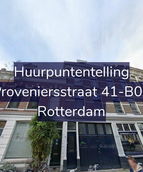 Foto gevel Huurpuntentelling voor Proveniersstraat 41-B02, Rotterdam