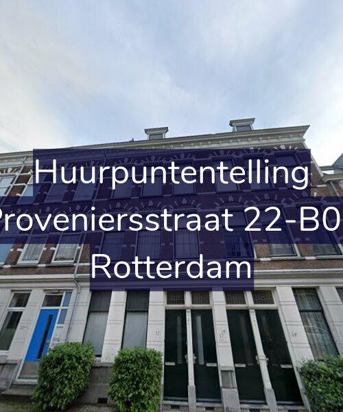 Foto gevel Huurpuntentelling voor Proveniersstraat 22-B01, Rotterdam