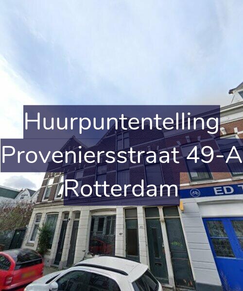 Foto gevel Huurpuntentelling voor Proveniersstraat 49-A, Rotterdam