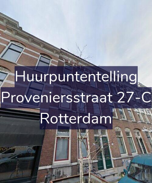 Foto gevel Huurpuntentelling voor Proveniersstraat 27-C, Rotterdam