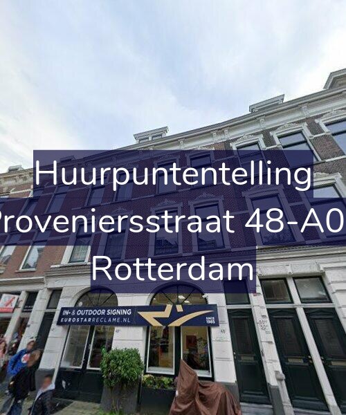 Foto gevel Huurpuntentelling voor Proveniersstraat 48-A02, Rotterdam