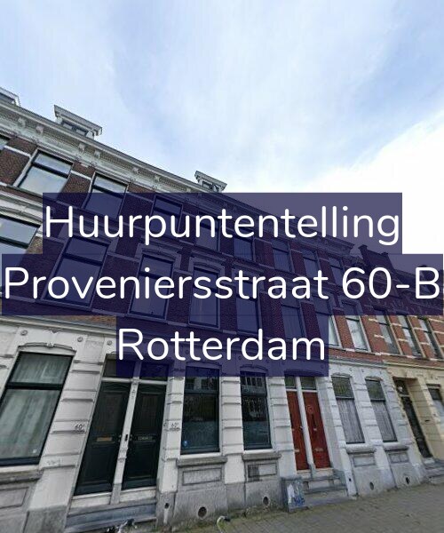Foto gevel Huurpuntentelling voor Proveniersstraat 60-B, Rotterdam