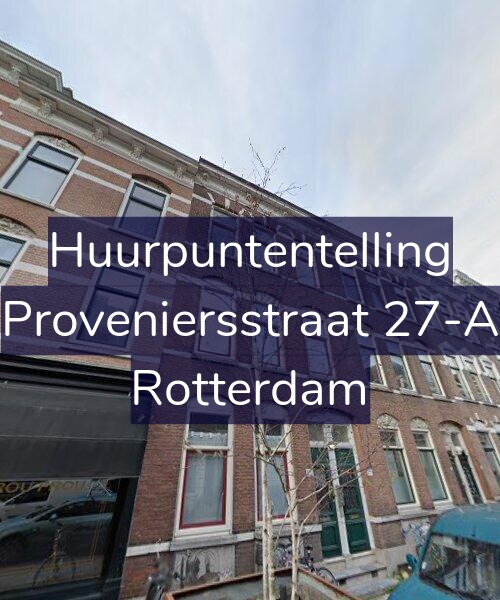 Foto gevel Huurpuntentelling voor Proveniersstraat 27-A, Rotterdam