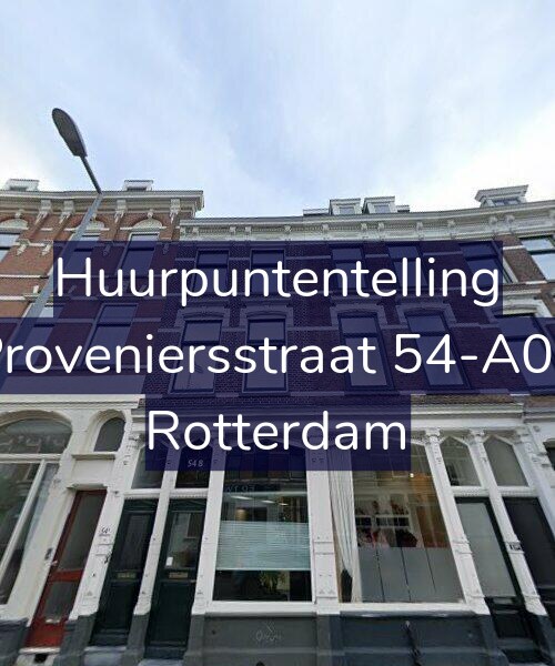 Foto gevel Huurpuntentelling voor Proveniersstraat 54-A02, Rotterdam
