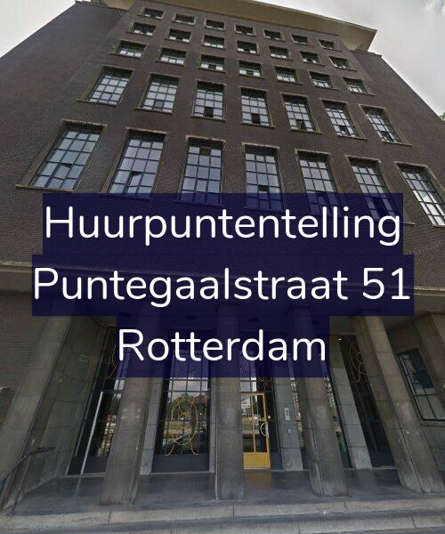 Foto gevel Huurpuntentelling voor Puntegaalstraat 51, Rotterdam