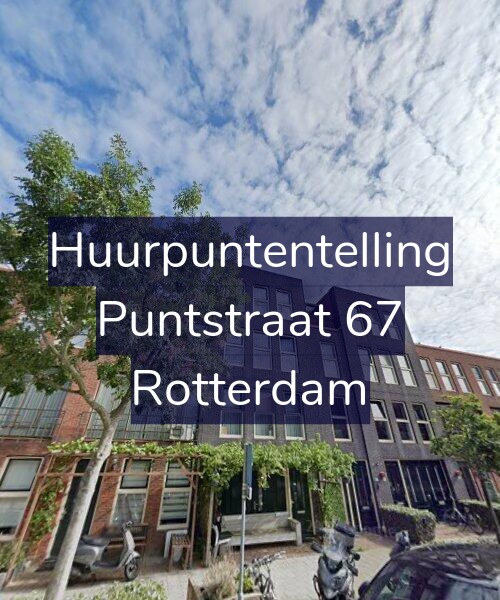 Foto gevel Huurpuntentelling voor Puntstraat 67, Rotterdam