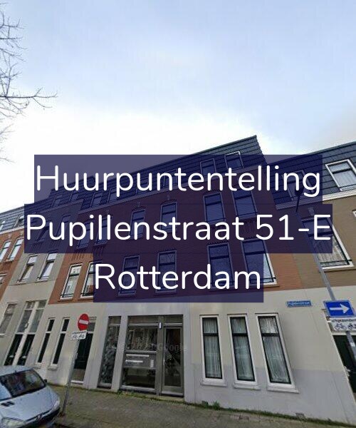 Foto gevel Huurpuntentelling voor Pupillenstraat 51-E, Rotterdam