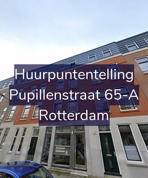 Foto gevel Huurpuntentelling voor Pupillenstraat 65-A, Rotterdam