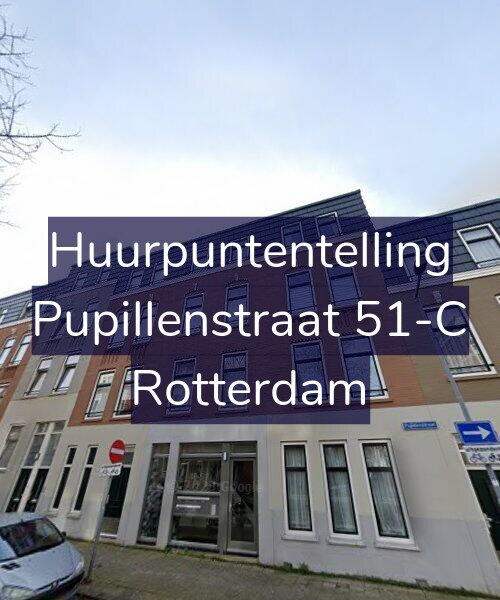 Foto gevel Huurpuntentelling voor Pupillenstraat 51-C, Rotterdam