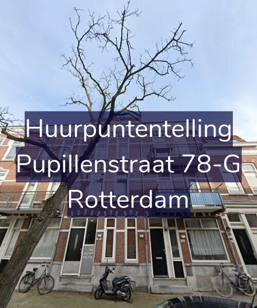 Foto gevel Huurpuntentelling voor Pupillenstraat 78-G, Rotterdam