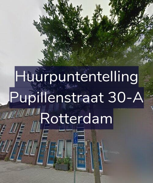 Foto gevel Huurpuntentelling voor Pupillenstraat 30-A, Rotterdam