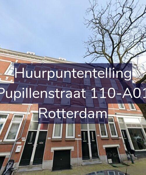 Foto gevel Huurpuntentelling voor Pupillenstraat 110-A01, Rotterdam