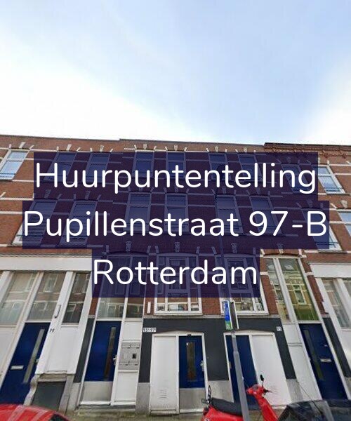 Foto gevel Huurpuntentelling voor Pupillenstraat 97-B, Rotterdam