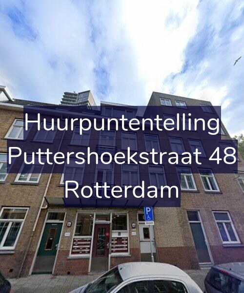 Foto gevel Huurpuntentelling voor Puttershoekstraat 48, Rotterdam