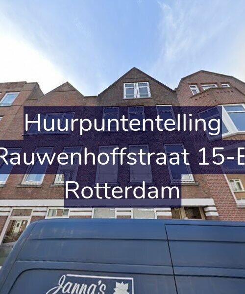 Foto gevel Huurpuntentelling voor Rauwenhoffstraat 15-B, Rotterdam