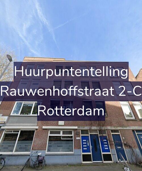Foto gevel Huurpuntentelling voor Rauwenhoffstraat 2-C, Rotterdam