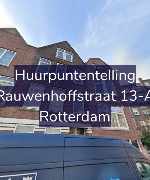 Foto gevel Huurpuntentelling voor Rauwenhoffstraat 13-A, Rotterdam