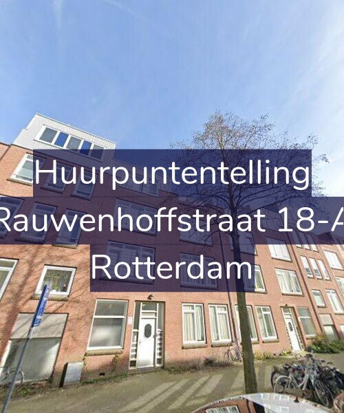 Foto gevel Huurpuntentelling voor Rauwenhoffstraat 18-A, Rotterdam