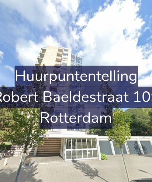 Foto gevel Huurpuntentelling voor Robert Baeldestraat 109, Rotterdam