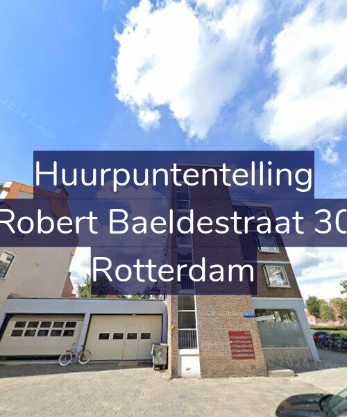Foto gevel Huurpuntentelling voor Robert Baeldestraat 30, Rotterdam