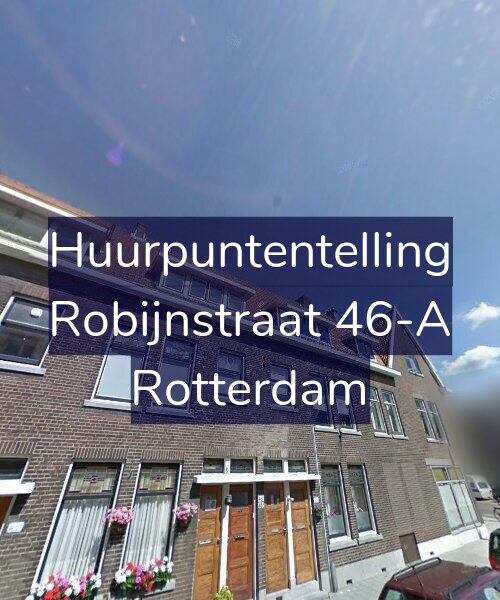 Foto gevel Huurpuntentelling voor Robijnstraat 46-A, Rotterdam