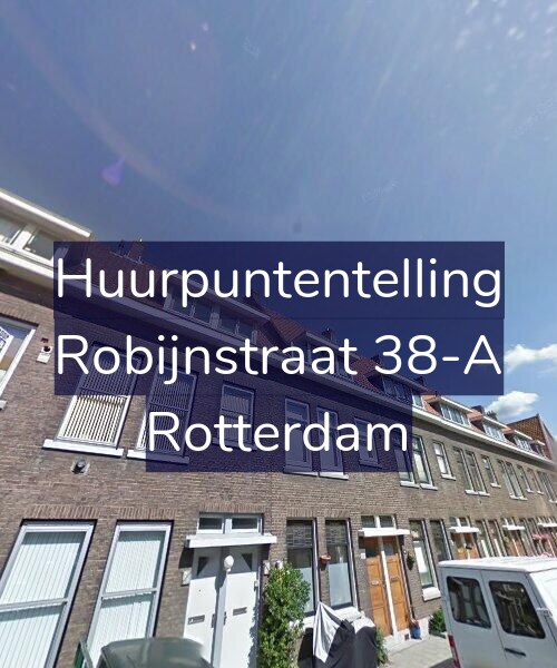 Foto gevel Huurpuntentelling voor Robijnstraat 38-A, Rotterdam