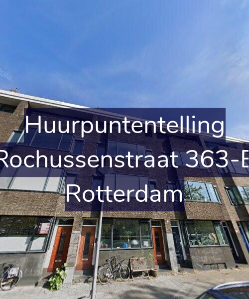 Foto gevel Huurpuntentelling voor Rochussenstraat 363-B, Rotterdam