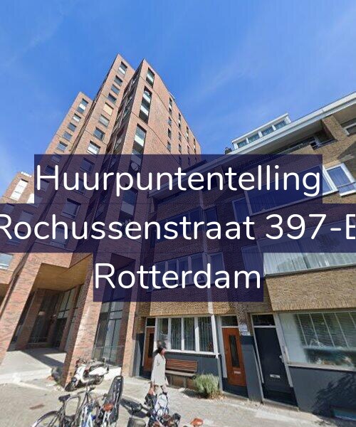 Foto gevel Huurpuntentelling voor Rochussenstraat 397-B, Rotterdam