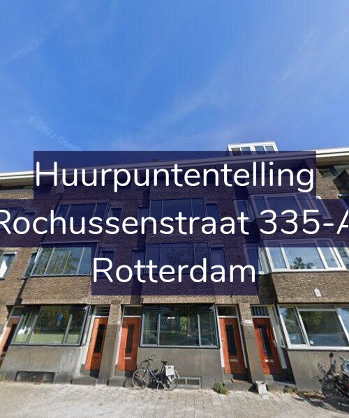 Foto gevel Huurpuntentelling voor Rochussenstraat 335-A, Rotterdam