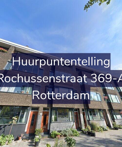 Foto gevel Huurpuntentelling voor Rochussenstraat 369-A, Rotterdam