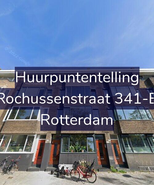 Foto gevel Huurpuntentelling voor Rochussenstraat 341-B, Rotterdam