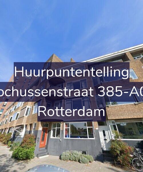 Foto gevel Huurpuntentelling voor Rochussenstraat 385-A01, Rotterdam